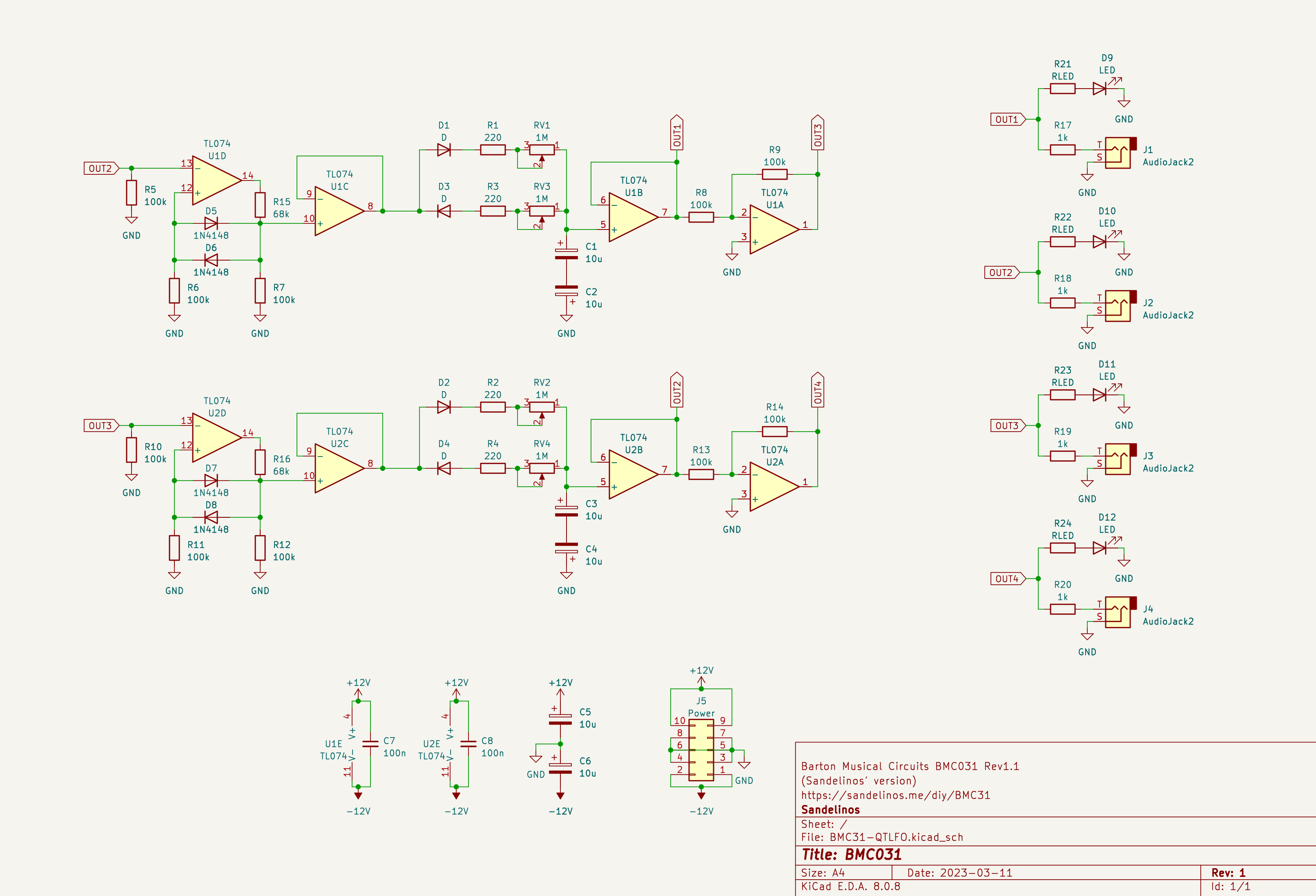 My version of the BMC31 schematic