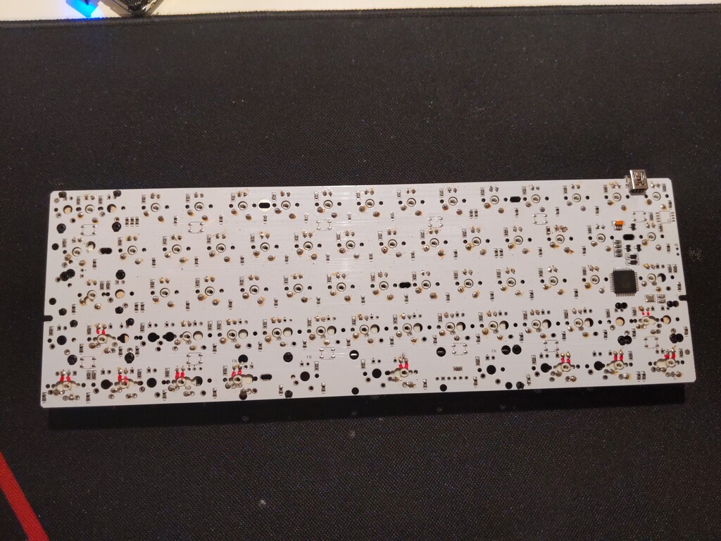 backside of the pcb